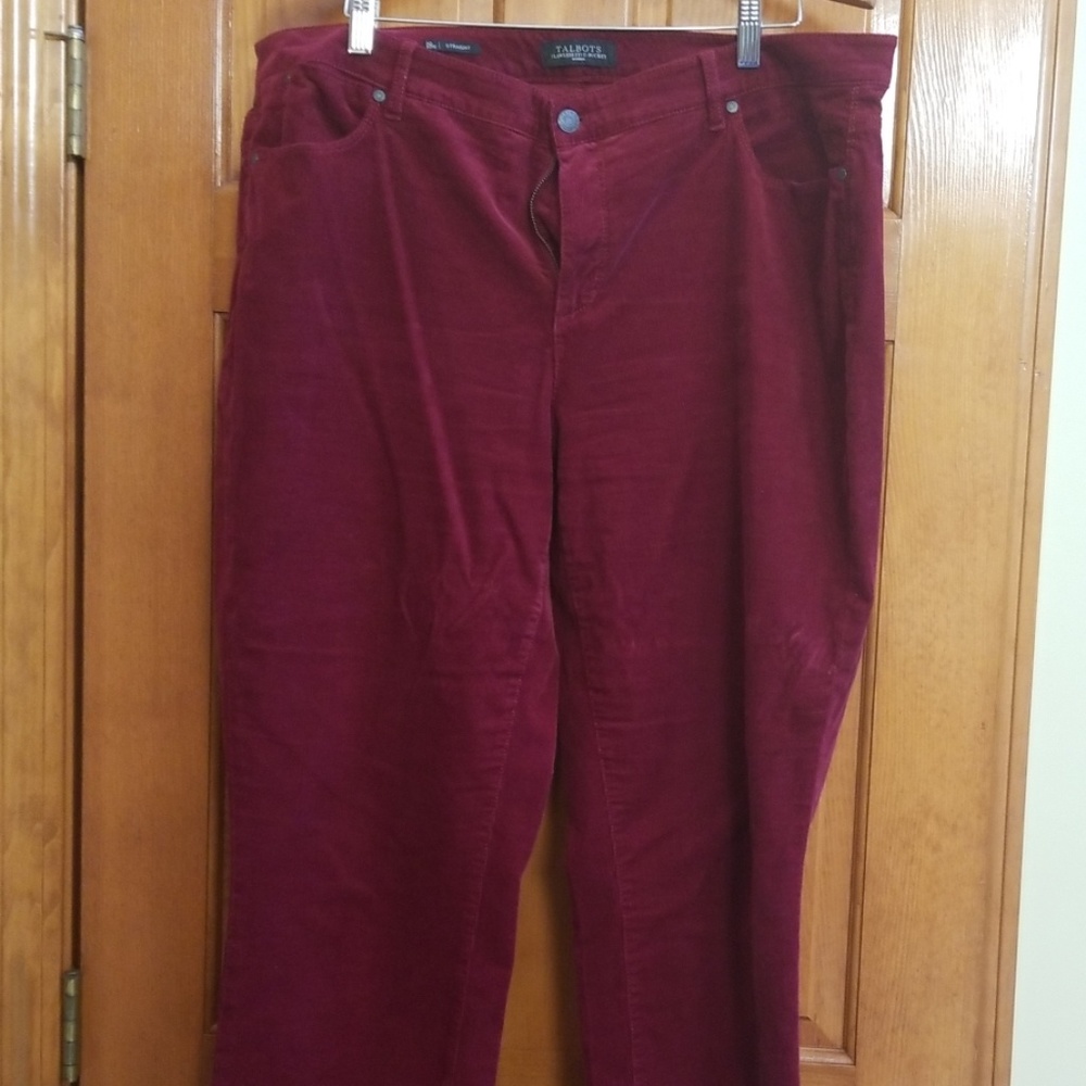 Talbots corduroy panta